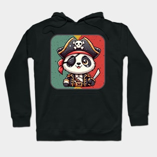 Panda pirate Hoodie